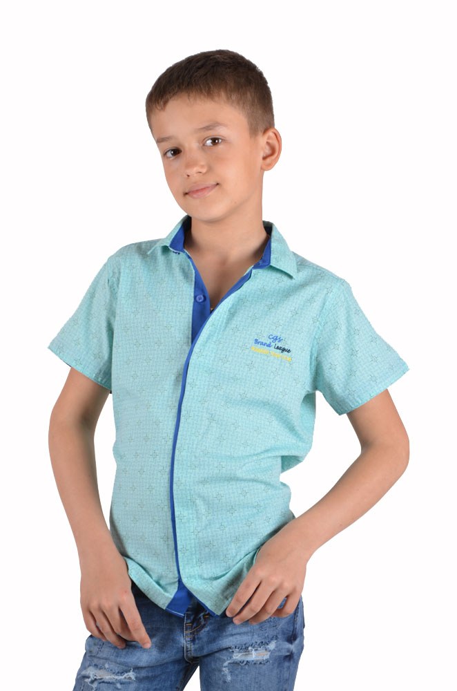 Рубашки с коротким рукавом на мальчика