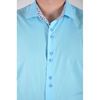 Рубашка VELS 192 пр. отд., Размер: S, Цвет: бирюза с отд. цв., фото 3 | Интернет-магазин Vels