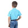 Сорочка дитяча VELS 192  з вставкою, короткий рукав, Розмір: 6, Колір: бирюза, фото 3 | Інтернет-магазин Vels