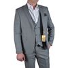 Костюм мужской тройка Renzo 1140-32, Размер: 52, Цвет: серый, фото 2 | Интернет-магазин Vels