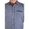 Сорочка чоловіча класична VELS 5455/1, Розмір: M, Колір: синяя в клетку, фото 4 | Інтернет-магазин Vels