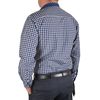 Сорочка чоловіча класична VELS 5455/1, Розмір: M, Колір: синяя в клетку, фото 3 | Інтернет-магазин Vels