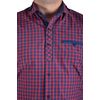 Сорочка чоловіча класична VELS 5455/4, Розмір: L, Колір: красная клетка, фото 4 | Інтернет-магазин Vels