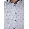 Рубашка мужская приталенная VELS 110/1, Размер: L, Цвет: белый рисунок , фото 5 | Интернет-магазин Vels