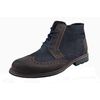 Броги чоловічі зимові Vels В-2279, Розмір: 43, Колір: темно синий с коричневым | Інтернет-магазин Vels