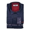 Рубашка мужская приталенная VELS 130/1, Размер: M, Цвет: темно синий рисунок | Интернет-магазин Vels