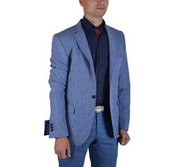 Пиджак подростковый Twenhil 454 03, Размер: 38, Цвет: светло-синий | Интернет-магазин Vels