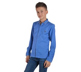 Рубашка подростковая  Cegisa 8111 01, Размер: 158/13, Цвет: синий | Интернет-магазин Vels