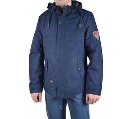 Куртка мужская демисезон Hestovrviio 12213, Размер: 46 (L), Цвет: темно синий | Интернет-магазин Vels