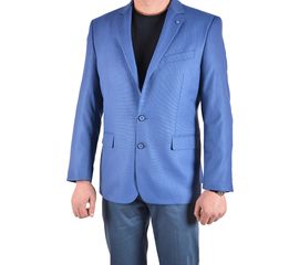 Пиджак мужской большой размер Vels 723/6з, Размер: 58/176, Цвет: синий | Интернет-магазин Vels