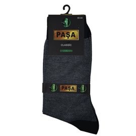 Шкарпетки чоловічі Pasa 055-06, Розмір: 40-44, Колір: темно серый рябь | Інтернет-магазин Vels