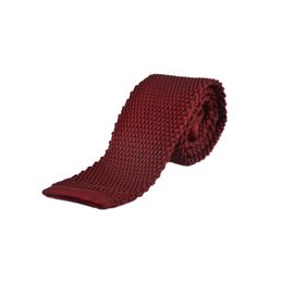 Краватка чоловіча в'язана Quesste 09, Колір: бордо | Інтернет-магазин Vels