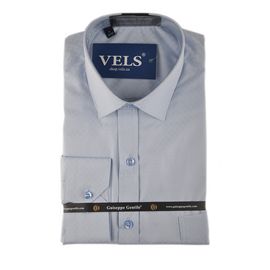 Рубашка мужская классическая Guiseppe 25, Размер: M, Цвет: светло-голубой | Интернет-магазин Vels