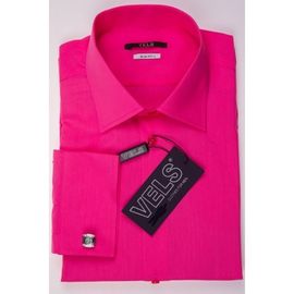Сорочка VELS Е1489 приталена, Розмір: 2XL, Колір: ярко розовый | Інтернет-магазин Vels