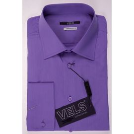 Сорочка VELS Е262 приталена, Розмір: S, Колір: темно-фиолетовый | Інтернет-магазин Vels