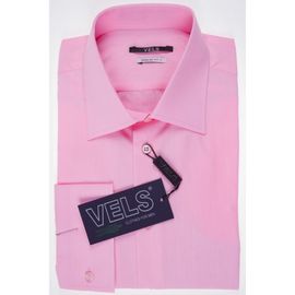 Сорочка VELS J5 приталена, Розмір: M, Колір: светло-розовый | Інтернет-магазин Vels