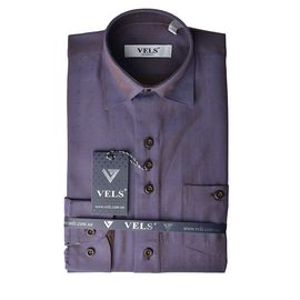 Сорочка дитяча VELS 9008/12 з вставкою, Розмір: 1, Колір: фиолет хамелеон  | Інтернет-магазин Vels