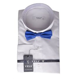 Рубашка VELS 1 кл. (бабочка), Размер: S, Цвет: белый | Интернет-магазин Vels