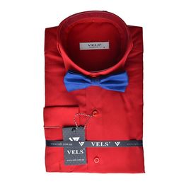 Рубашка VELS 31 кл. (бабочка), Размер: S, Цвет: красный | Интернет-магазин Vels