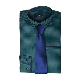 Краватка Vels дитяча однотонна 06, Розмір: 0, Колір: синий | Інтернет-магазин Vels