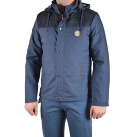 Куртка мужская демисезон Hestovrviio 1675, Розмір: XL (44), Колір: темно синий  | Інтернет-магазин Vels