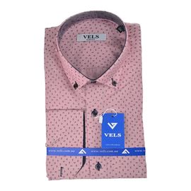 Рубашка VELS 60043.11 пр.отд., Размер: 2XL, Цвет: розовый с рис. | Интернет-магазин Vels