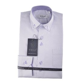Рубашка детская на мальчика VELS 10115/3, Размер: 1, Цвет: сирень текстура | Интернет-магазин Vels