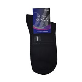 Носки мужские Легка Хода 6209, Размер: 43-44, Цвет: черный | Интернет-магазин Vels