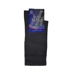 Шкарпетки чоловічі Легка хода 6330 темно-сірі, Розмір: 39-40, Колір: темно серый | Інтернет-магазин Vels