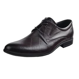 Туфлі чоловічі шкіряні VELS I - 5948, Розмір: 43, Колір: темно-бордовый | Інтернет-магазин Vels
