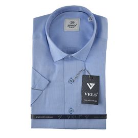 Рубашка мужская приталенная Zermon 2 к/р, Размер: S, Цвет: сирень | Интернет-магазин Vels