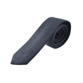 Краватка чоловіча трикотажна Quesste 02, Колір: темно синий клетка | Інтернет-магазин Vels