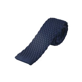 Краватка чоловіча в'язана Quesste 08, Колір: темно-синий | Інтернет-магазин Vels