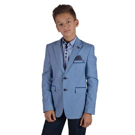 Пиджак детский Paulo Carveli 1424, Размер: 9/134 (32), Цвет: синий рябь | Интернет-магазин Vels