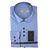 Рубашка мужская приталенная VELS 18, Размер: S, Цвет: голубая с т.син. отд. | Интернет-магазин Vels
