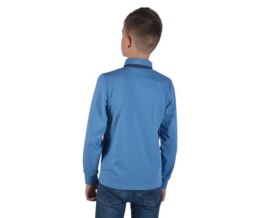 Поло підліткове Cegisa 7694 01, Розмір: 170/15, Колір: индиго, фото 2 | Інтернет-магазин Vels