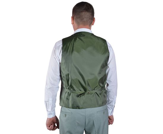 Костюм мужской тройка Renzo 923-01, Размер: 54, Цвет: светло-зелёный, фото 4 | Интернет-магазин Vels