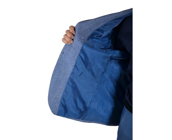 Піджак підлітковий Twenhil 454 03, Розмір: 38, Колір: светло-синий, фото 4 | Інтернет-магазин Vels