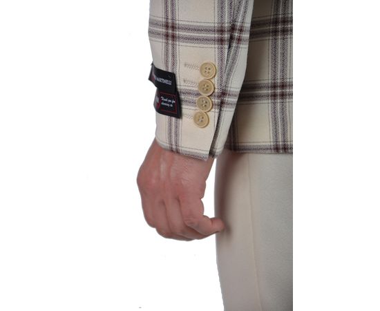 Костюм мужской тройка Renzo 642-03, Размер: 56, Цвет: бежевый в бордовую клетку, фото 6 | Интернет-магазин Vels