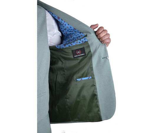 Костюм мужской тройка Renzo 923-01, Размер: 54, Цвет: светло-зелёный, фото 7 | Интернет-магазин Vels