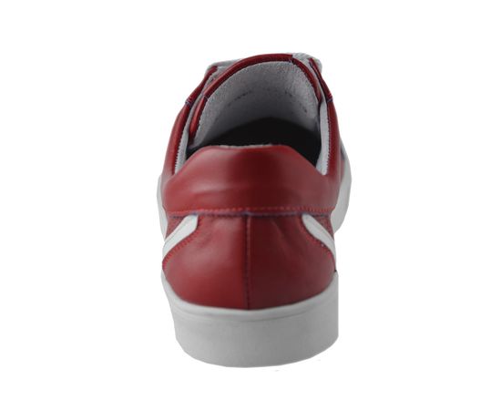 Сникерсы мужские кожаные Vels 71006/123/17, Размер: 44, Цвет: красный, фото 3 | Интернет-магазин Vels