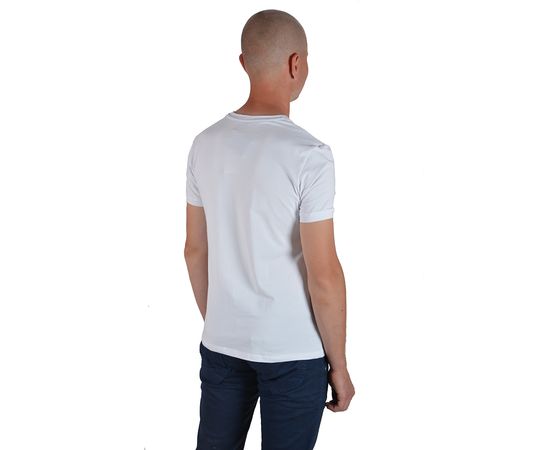 Футболка чоловіча Vels 5001 03, Розмір: L, Колір: білий, фото 2 | Інтернет-магазин Vels