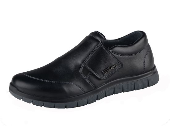 Сникерсы мужские кожаные Vels 72016/821/17, Размер: 42, Цвет: чёрный | Интернет-магазин Vels