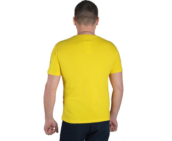 Футболка мужская Black Coach 6850 01, Размер: XL, Цвет: жёлтый с рис., фото 2 | Интернет-магазин Vels