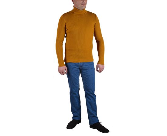 Гольф чоловічий Turhan 8408-04, Розмір: L, Колір: горчичный, фото 3 | Інтернет-магазин Vels