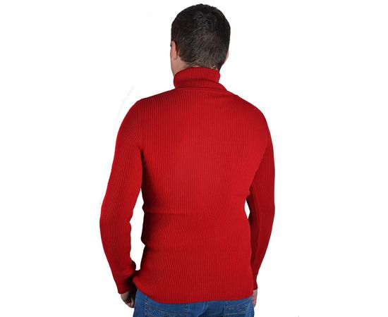 Гольф чоловічий Turhan 8408-06, Розмір: L, Колір: красный, фото 2 | Інтернет-магазин Vels