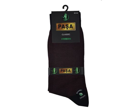 Шкарпетки чоловічі Pasa 055-05, Розмір: 40-44, Колір: бордо рябь  | Інтернет-магазин Vels