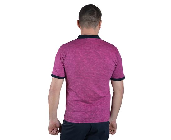 Поло мужское Black Coach 5002 04, Размер: M, Цвет: малиновый, фото 2 | Интернет-магазин Vels