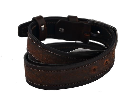 Ремень детский кожаный VELS 30 мм 26, Размер: 100, Цвет: коричневый ;строчка, фото 2 | Интернет-магазин Vels