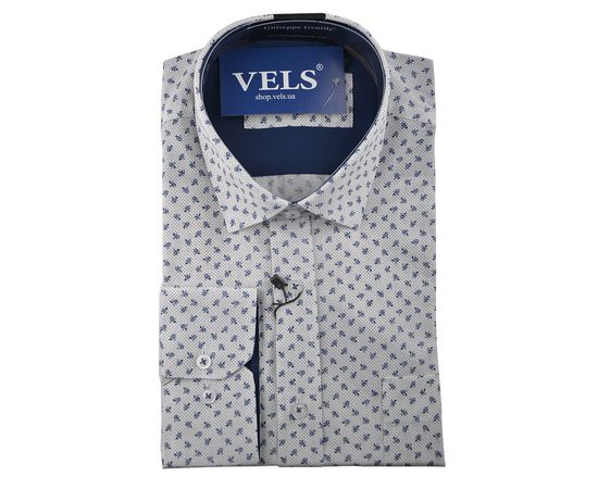 Рубашка мужская классическая Guiseppe 10, Размер: M, Цвет: светло-бежевый; узор | Интернет-магазин Vels